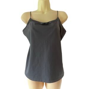 Banana Republic Gray Knit Camisole Top Size Large Basic Minimalist